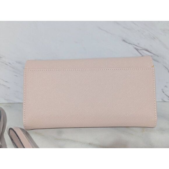 London Fog Women's Pink Wrist Strap Or Shoulder Strap Handbag New W/o Tags - Picture 5 of 6